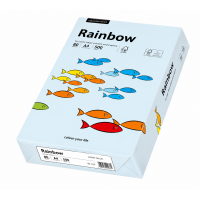 Krāsains biroja papīrs Rainbow Light Blue A4 80g/m² (500 loksnes)