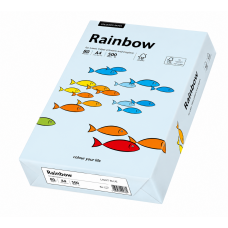 Krāsains biroja papīrs Rainbow Light Blue A4 80g/m² (500 loksnes)