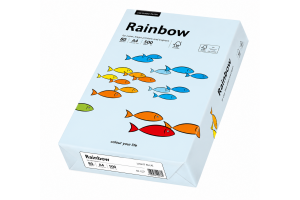 Krāsains biroja papīrs Rainbow Light Blue A4 80g/m² (500 loksnes)