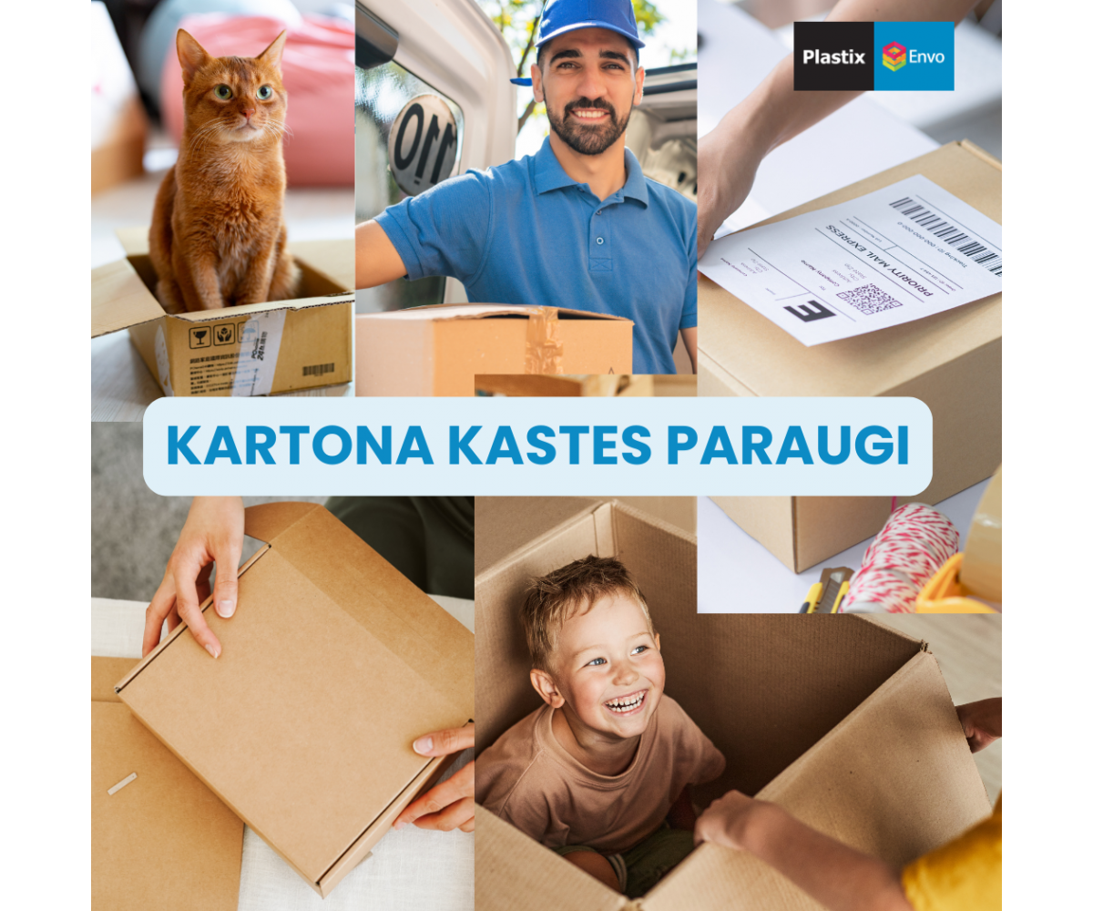 Kartona kastes paraugi – atrast piemērotāko ir vieglāk, nekā šķiet