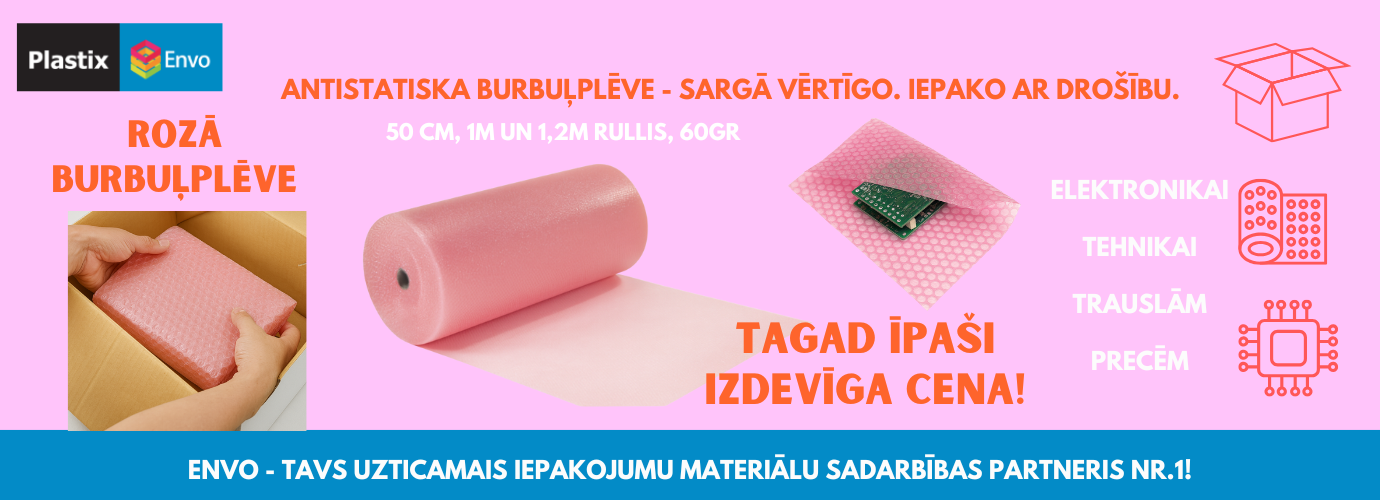 Antistatiskā burbuļplēve