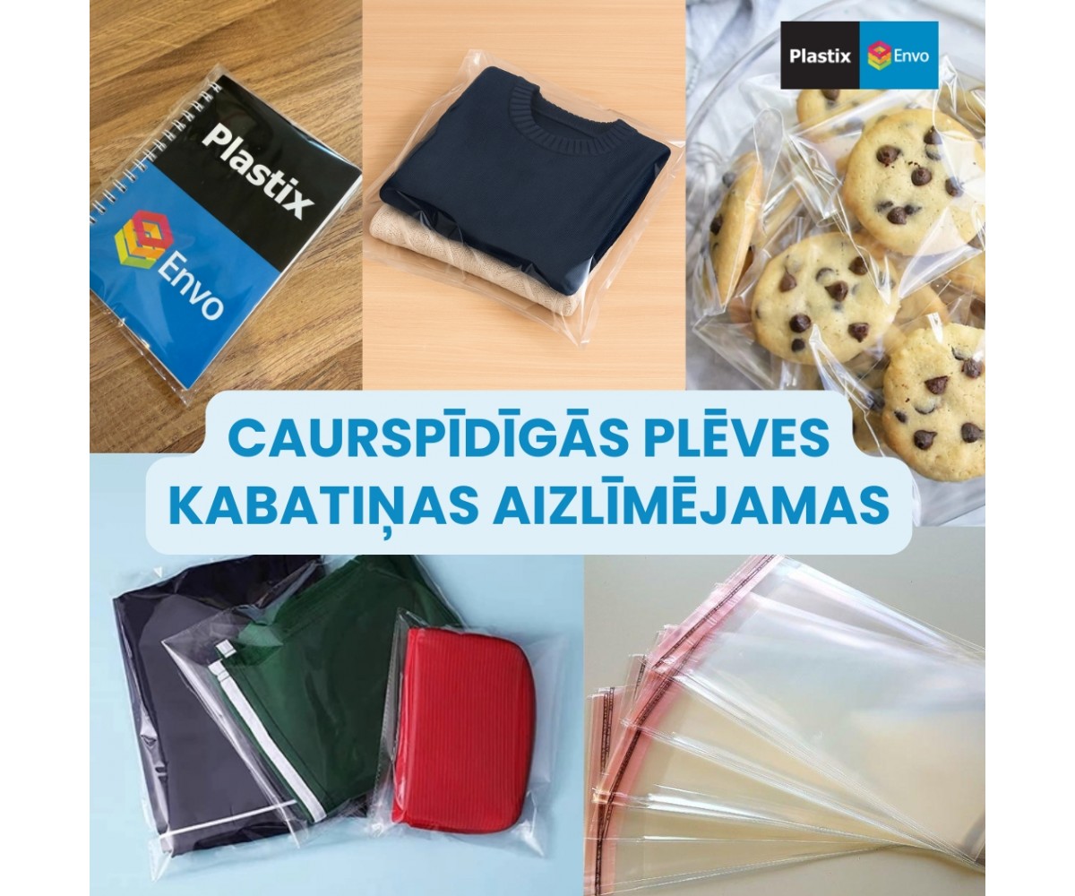 Vienkārši, skaisti un droši – kāpēc izvēlēties caurspīdīgās plēves kabatiņas?