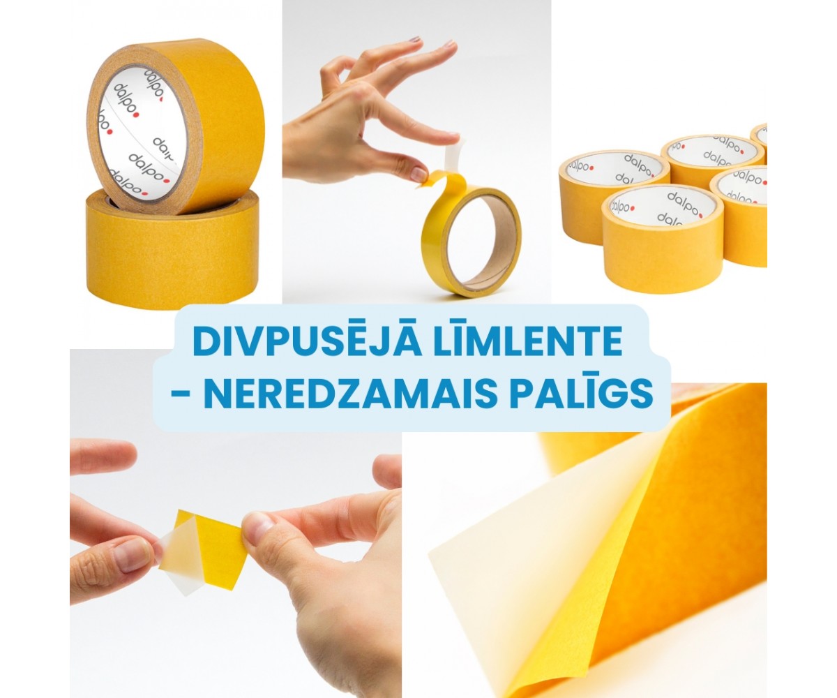 ENVO divpusējās līmlentes - uzticams un daudzpusīgs risinājums