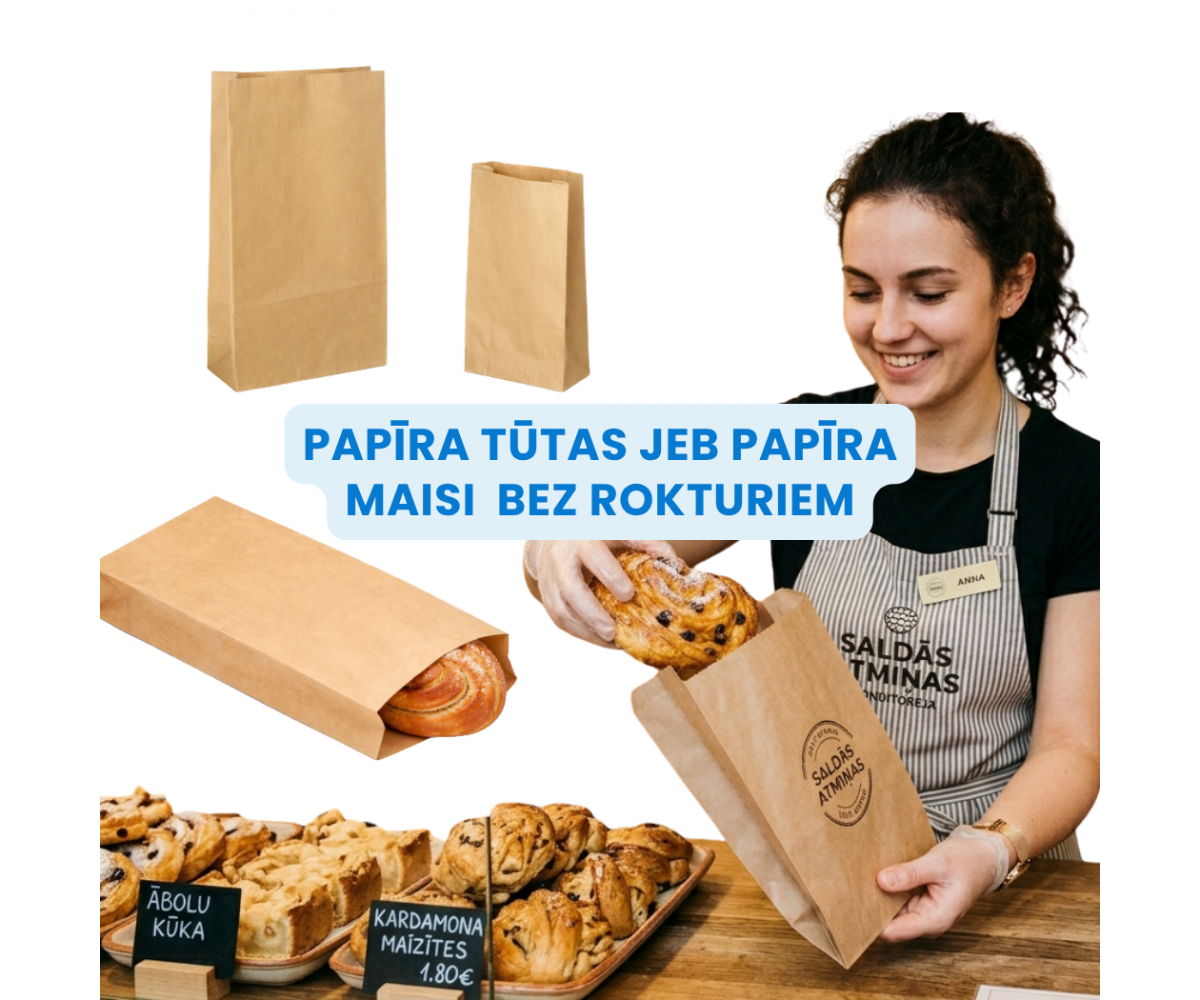 Papīra tūtas – praktisks un pieprasīts iepakojuma risinājums dažādiem biznesiem