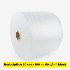 Burbuļplēve 50 cm x 100 m, 60 g/m², biezā
