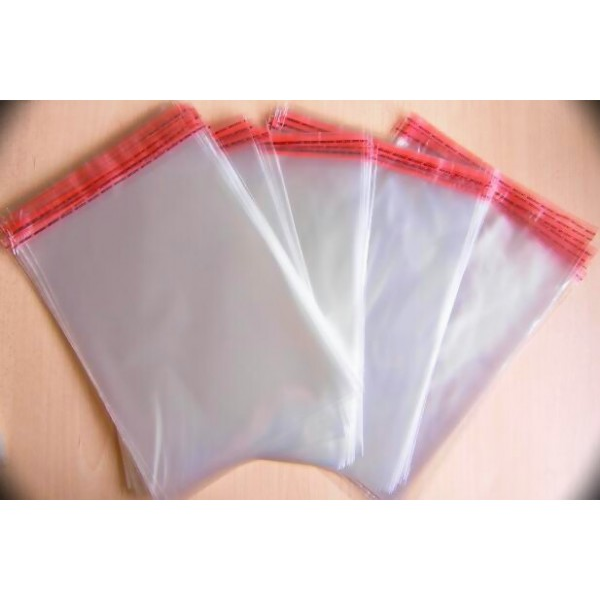 Caurspīdīgas plēves kabatiņas aizlīmējamas (15)