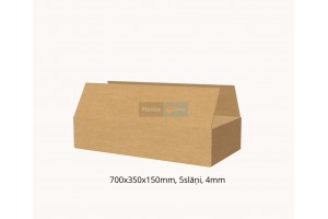 Kartona kaste 700x350x150mm, 5slāņi, 4mm