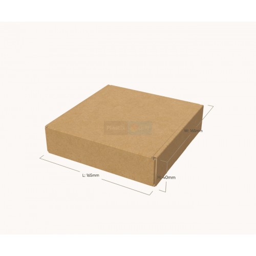 ENVO Kartona kaste 165x165x40 mm