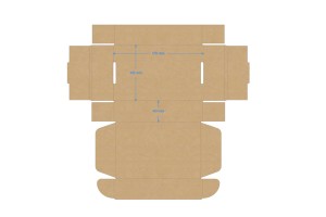 Kartona kaste 170x105x40 mm