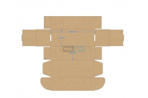 Kartona kaste 200x75x60 mm