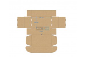 Kartona kaste 220x120x70 mm