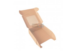 Kartona kaste ar logu 230x230x90 mm