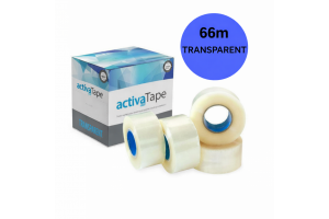 Klusā līmlente 48MM X 66M - Low noise Caurspīdīga