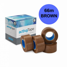 Klusā līmlente 48MM X 66M - Low noise Brūna