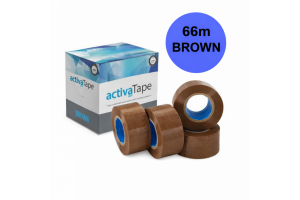 Klusā līmlente 48MM X 66M - Low noise Brūna