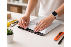 Plēves aploksnes /Kurjeraploksnes FB06 400×500mm 100gab.