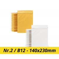 Polsterēta aploksnes B/12 - 140X230mm Polsterēta aploksnes B/12 - 140X230mm