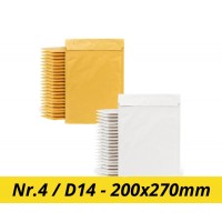 Polsterēta aploksne D/14 - 200X275mm Polsterēta aploksne D/14 - 200X275mm