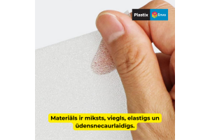 Putu plēve 1.2m x 300 metri, 0.8mm