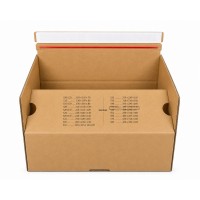 Pašlīmējoša kartona kaste S50 345x256x130 mm