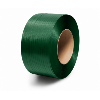 Spriegošanas lente PP 15 x 0.8mm x  1500m, zaļa