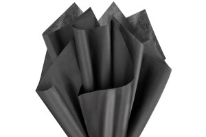 ZĪDPAPĪRS 20 gsm, 50x75 cm, MELNS, 480 loksnes