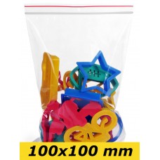 Zip Lock maisiņi 100 x 100 mm - 1000gab.