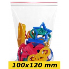 Zip Lock maisiņi 100 x 120 mm - 1000gab.