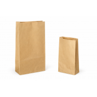 PAPĪRA TŪTA 240x80x410mm, BRŪNA, 35g, 250 gab.