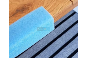 PE putu stūrītis 50x50x6x2000mm